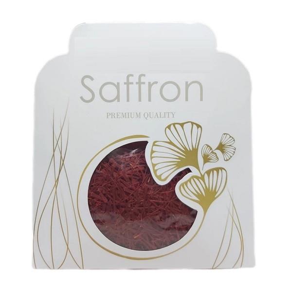 زعفران سرگل ( نگین طبیعی خشک ) - یک گرمی - بسته بندی پاکتی