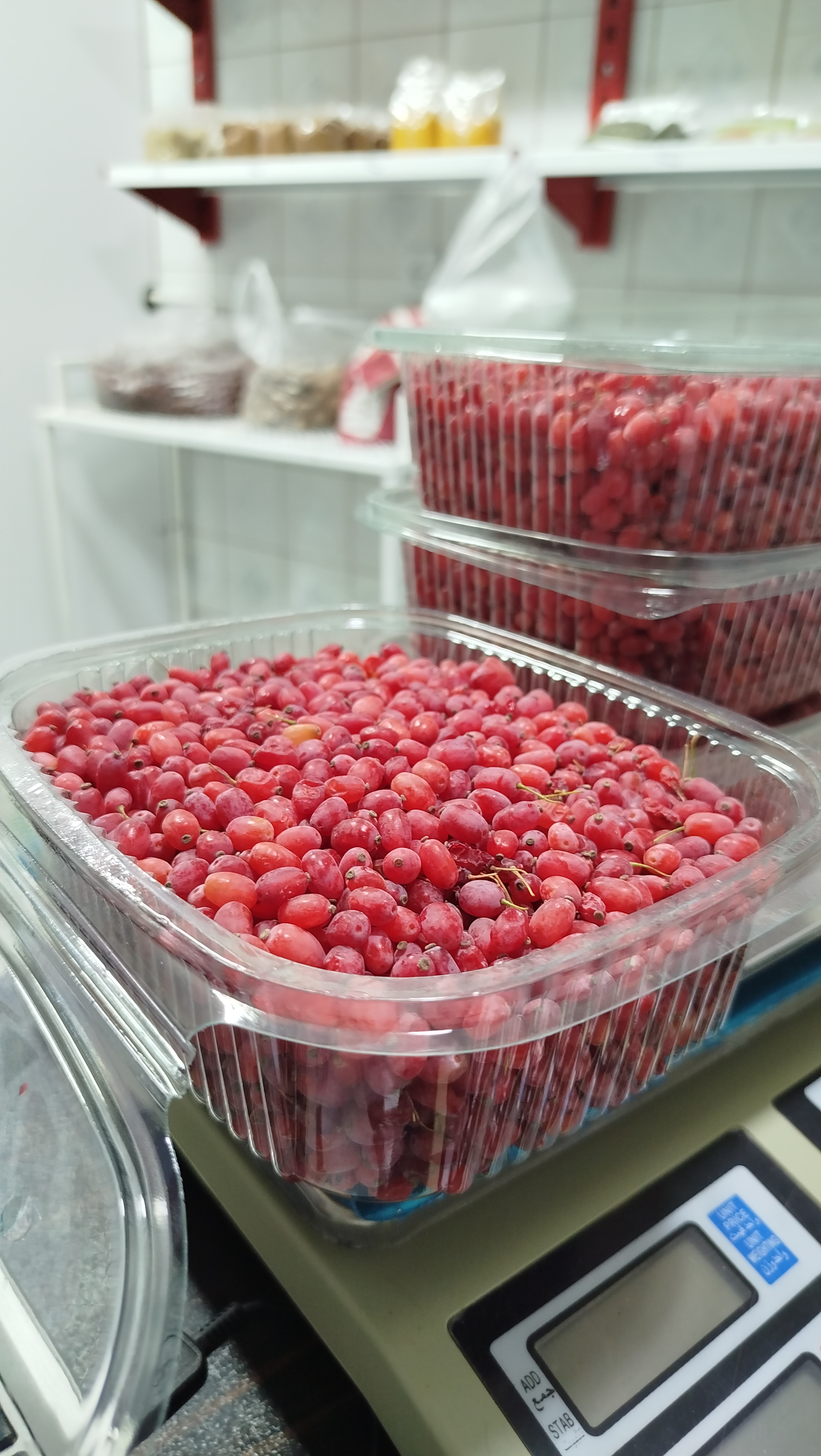 زرشک تازه دانه شده ( نیم کیلویی )